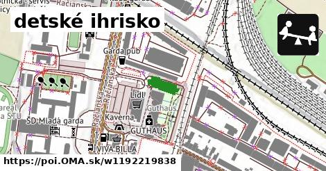 detské ihrisko