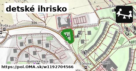 detské ihrisko