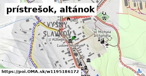 prístrešok, altánok