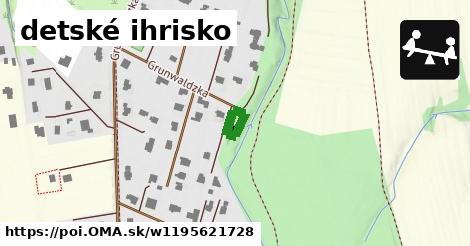 detské ihrisko