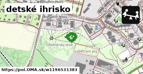 detské ihrisko