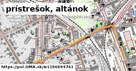 prístrešok, altánok