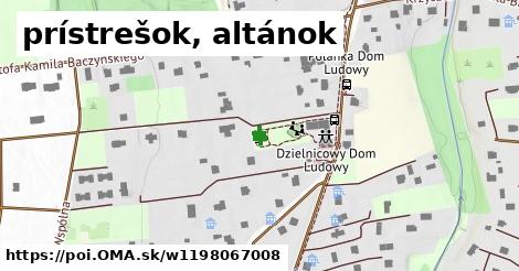 prístrešok, altánok