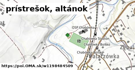 prístrešok, altánok