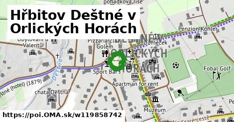 Hřbitov Deštné v Orlických Horách