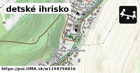 detské ihrisko