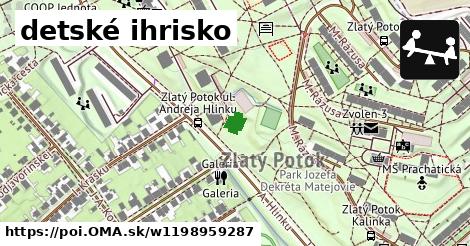 detské ihrisko