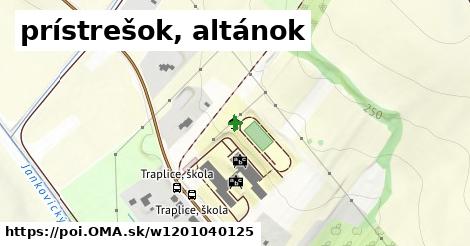 prístrešok, altánok