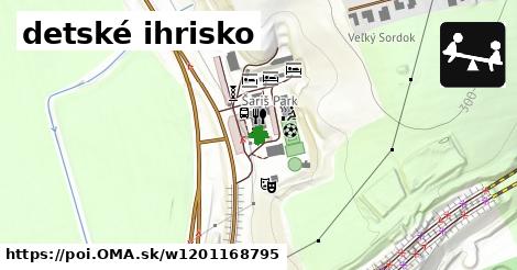 detské ihrisko