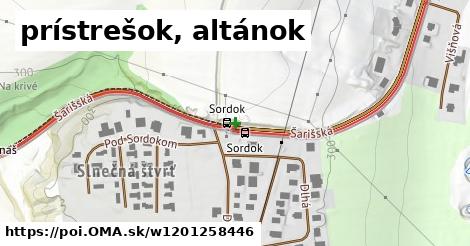 prístrešok, altánok