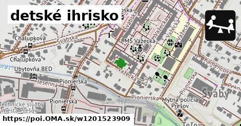 detské ihrisko