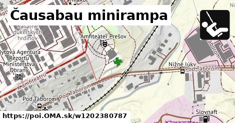 Čausabau minirampa