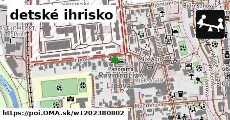 detské ihrisko