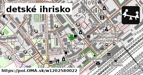 detské ihrisko