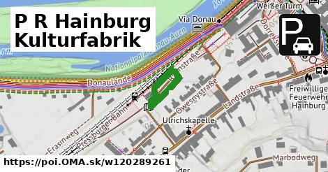 P+R Hainburg Kulturfabrik