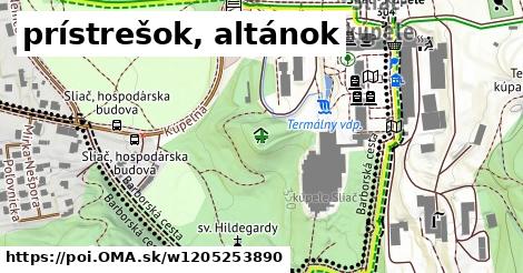 prístrešok, altánok