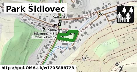 Park Šidlovec