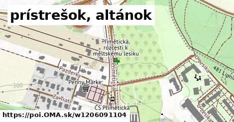 prístrešok, altánok