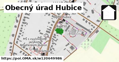 Obecný úrad Hubice