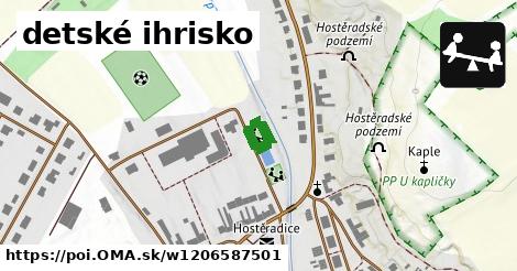 detské ihrisko