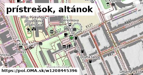 prístrešok, altánok