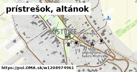 prístrešok, altánok