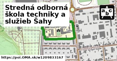 Stredná odborná škola techniky a služieb Šahy