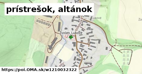 prístrešok, altánok