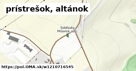 prístrešok, altánok