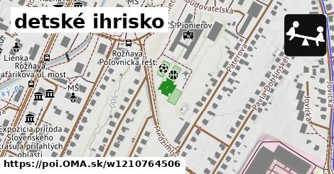 detské ihrisko