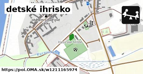 detské ihrisko