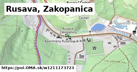 Rusava, Zakopanica