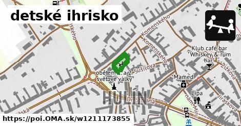 detské ihrisko