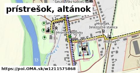 prístrešok, altánok