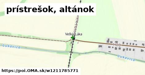 prístrešok, altánok