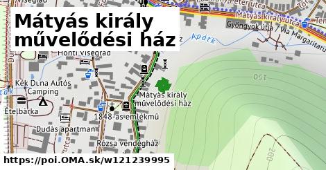 Mátyás király művelődési ház