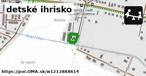 detské ihrisko