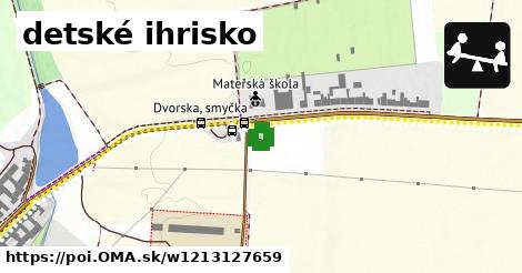 detské ihrisko