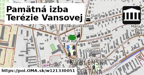 Pamätná izba Terézie Vansovej