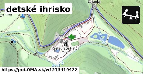 detské ihrisko