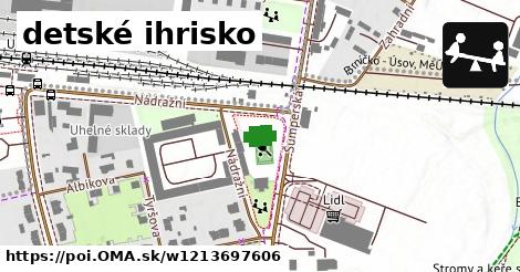 detské ihrisko