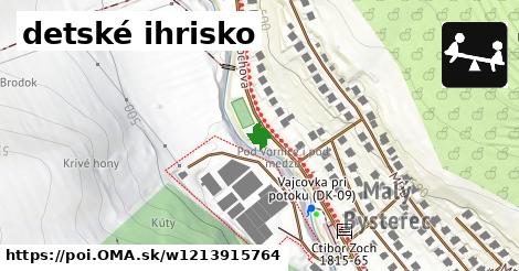 detské ihrisko