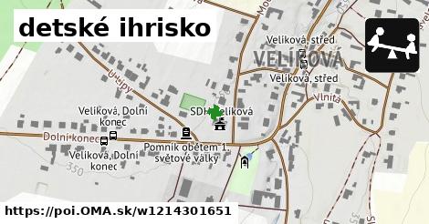 detské ihrisko