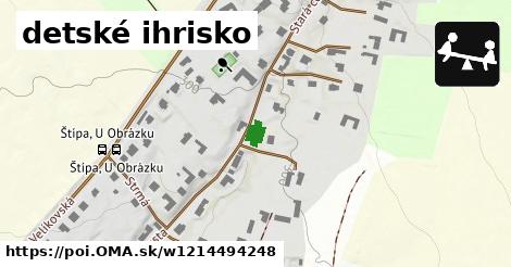 detské ihrisko