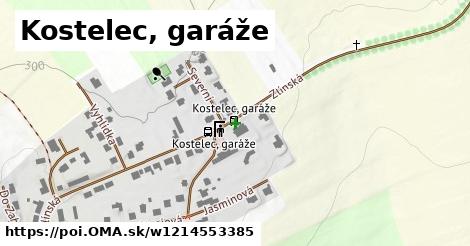 Kostelec, garáže