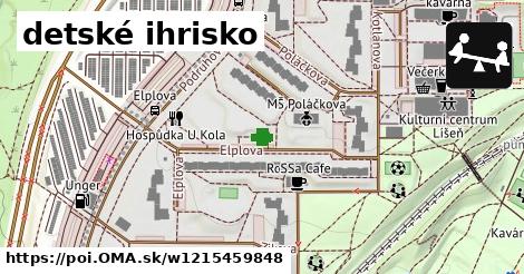 detské ihrisko