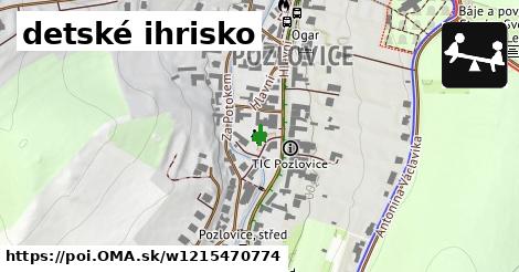 detské ihrisko