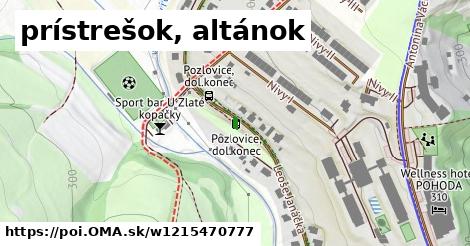 prístrešok, altánok