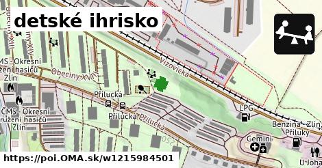 detské ihrisko