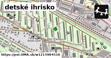 detské ihrisko